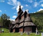 Borgund εκκλησία πεντάγραμμο, Νορβηγία